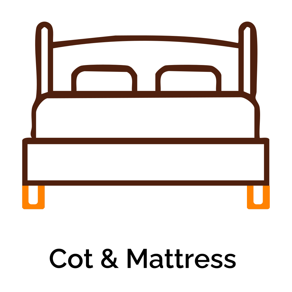 NestBud Cot and Mattress icon